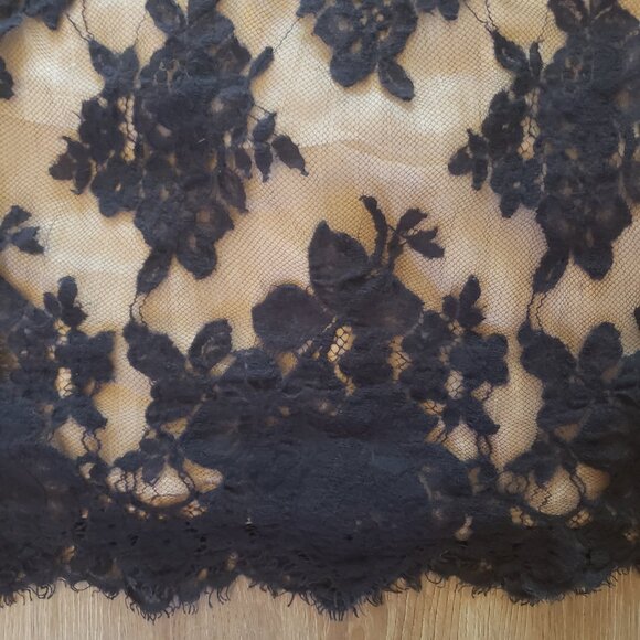 Phillip Lim 3.1 Skirt Navy Wool Lace Illusion Mini 8 - Picture 3 of 7